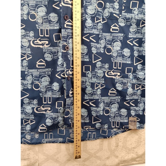 Pepe Jeans London Hawaiian Shirt Mens Extra Large Blue Short Sleeve - Picture 4 of 9